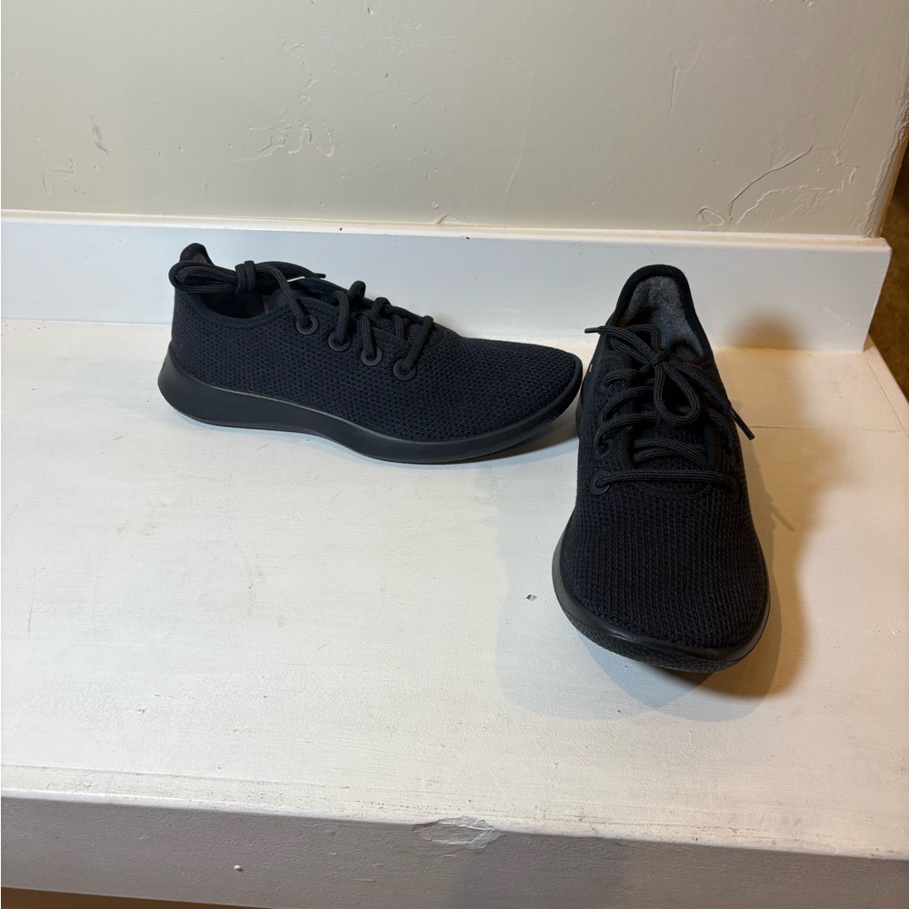 Allbirds Black Women's Tree Runner Athletic Sneaker Shoes Size 8 M New In Box